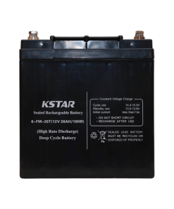 Battery 12 V 26 AH (KSTAR)